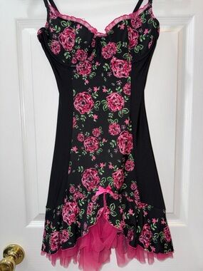 Victoria Secret Floral Lingerie Dress